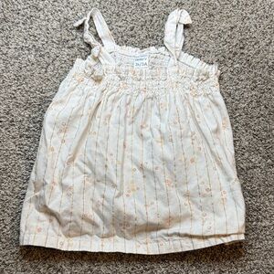 Carter's White Floral Camisole for Kids